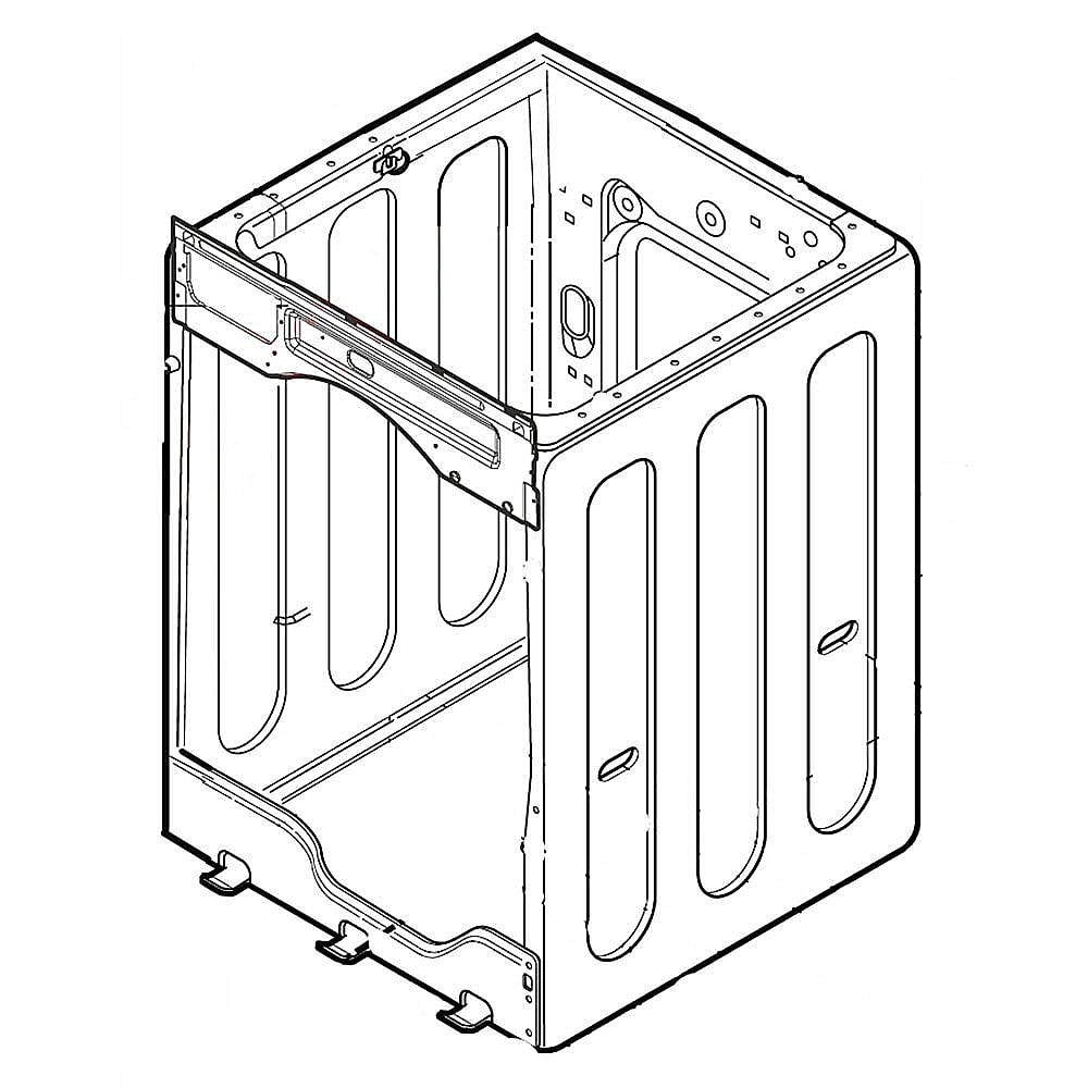 Part #abj73888504, Washer Cabinet