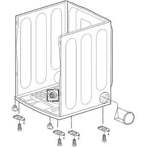 Dryer Cabinet Assembly ABJ73928203