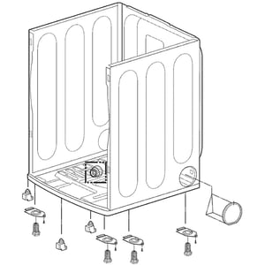Dryer Cabinet Assembly ABJ73928207