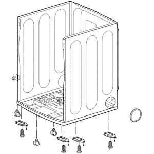 Dryer Cabinet Assembly ABJ73928219