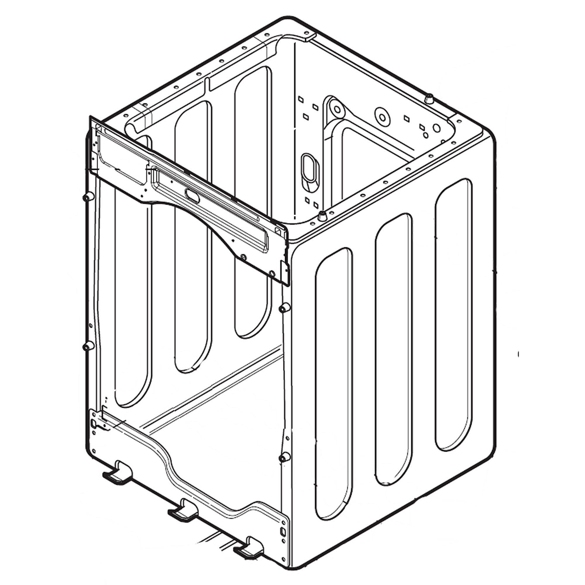 Part #abj76067112, Cabinet Assembly