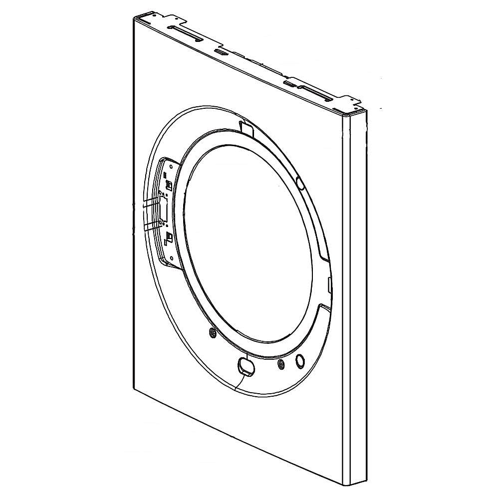 Part #acq30025802, Laundry Center Dryer Front Panel
