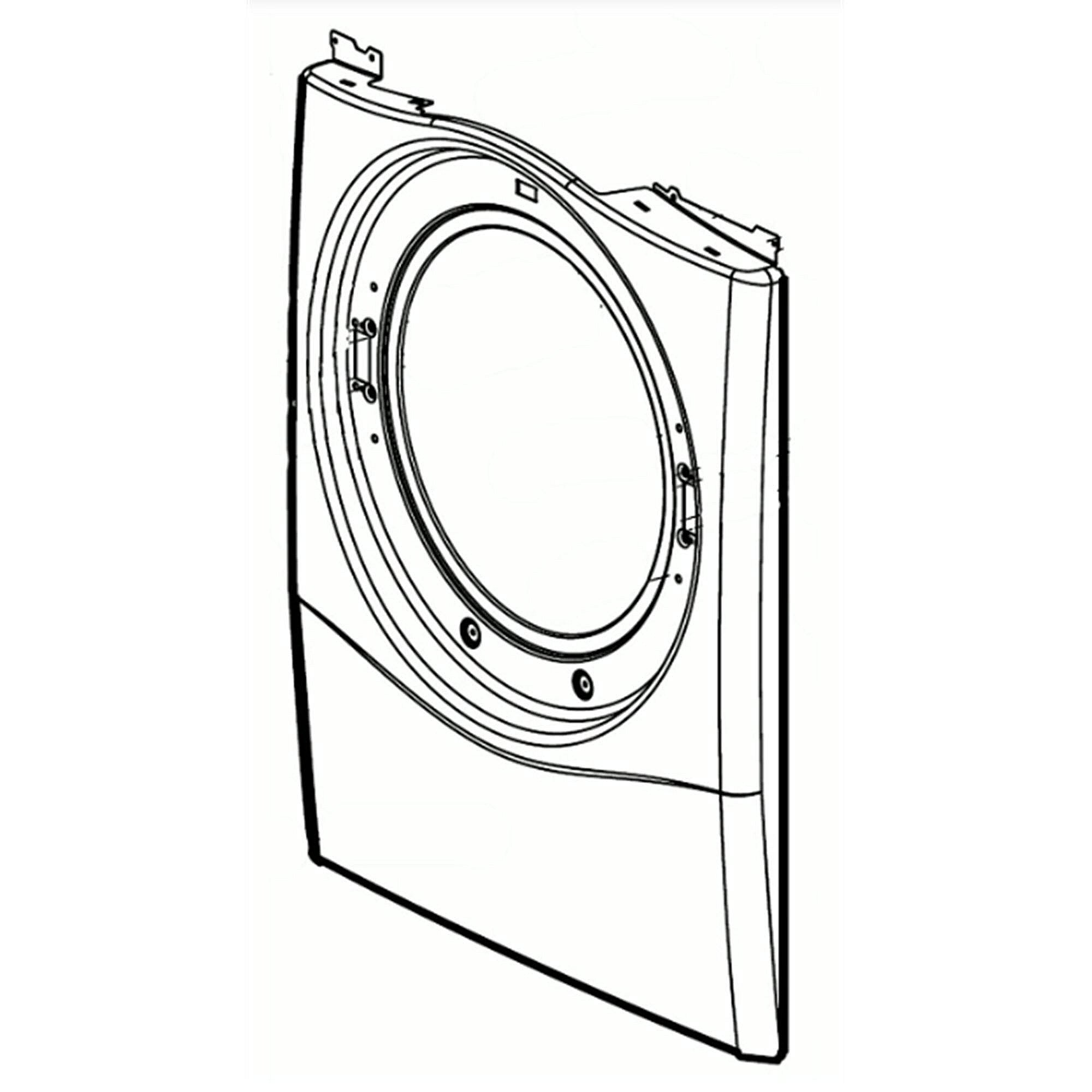 LG Part #acq72301032, Dryer Front Panel | 37.23 x 30.46 x 5.23