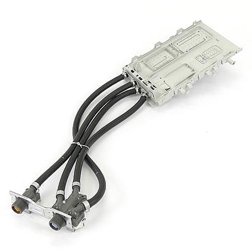 Part #acz74070501, Kenmore Washer Dispenser Cover And Water Inlet Valve Assembly / 29.28 x 17.44 x 8.59