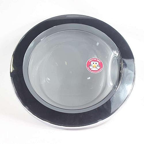 Part #adc73047904, Lg Washer Door Assembly / 23.87 x 23.20 x 9.07