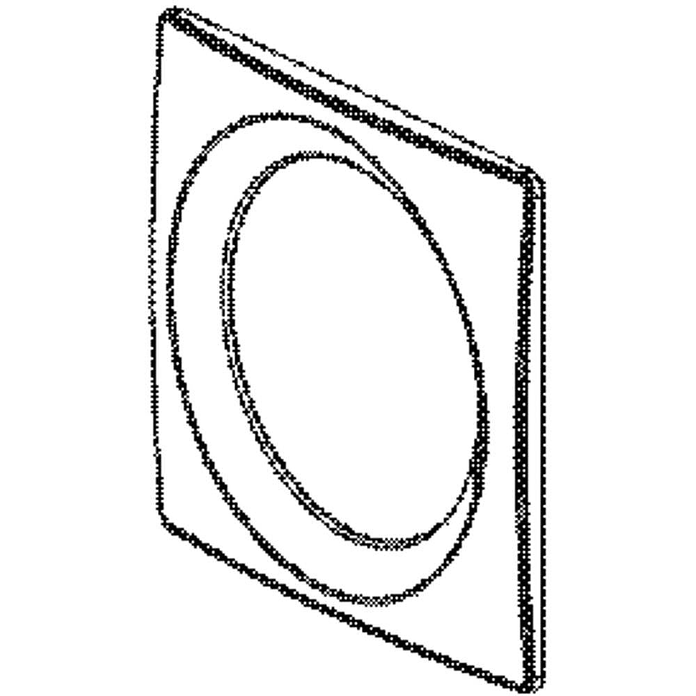 Part #adc74069001, Dryer Door Assembly / 29.00 x 25.00 x 9.00