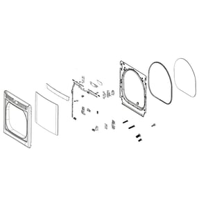 Dryer Door Assembly ADC74129528