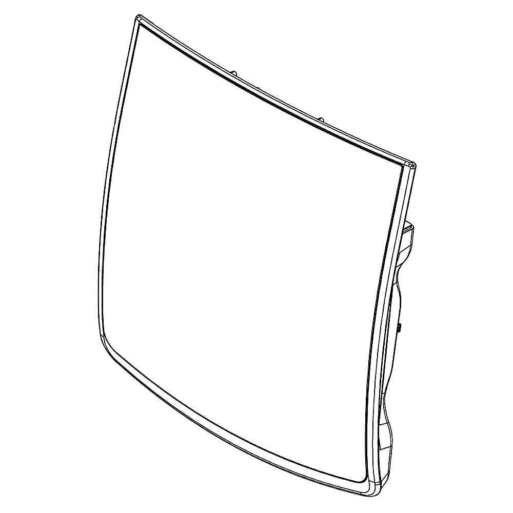 Part #adc75446021, Lg Washer Door Assembly / 29.71 x 27.86 x 12.14
