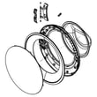 Washer Door Assembly for LG WM3555HWA/00 - Part ADC76406401