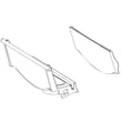Handle Assembly for LG DLEX5680W - Part AED73953301