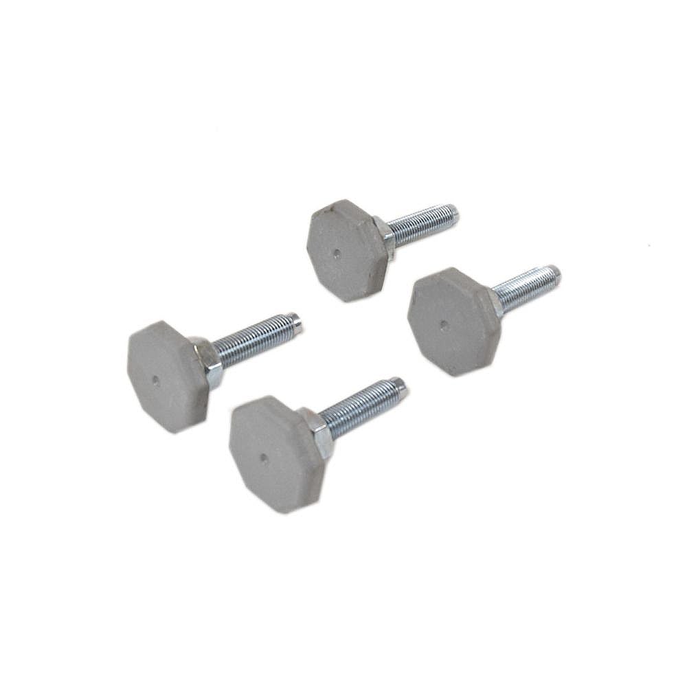 Part #afc72909501, Washer Leveling Leg, 4-Pack | 8.00 x 7.00 x 7.00