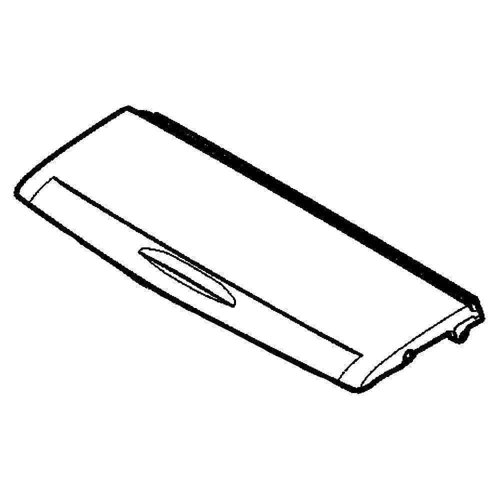 Part #afg73349702, Washer Dispenser Lid / 29.25 x 16.50 x 9.00