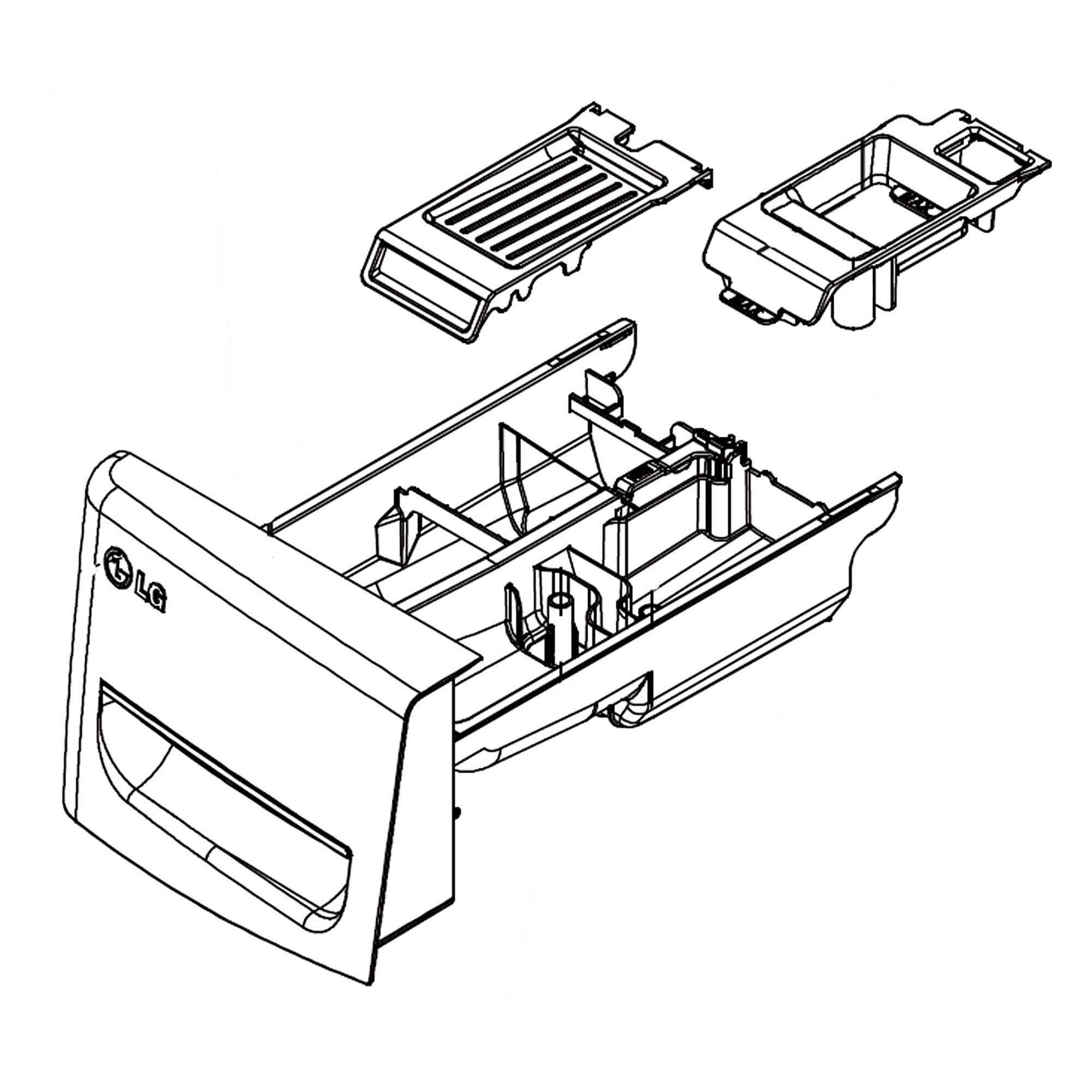 Photo of LG Part #agl30019112, Panel Assemb from Repair Parts Direct