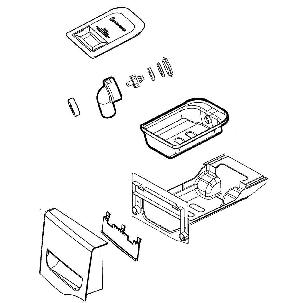 Part #agl34328003, Drawer Panel