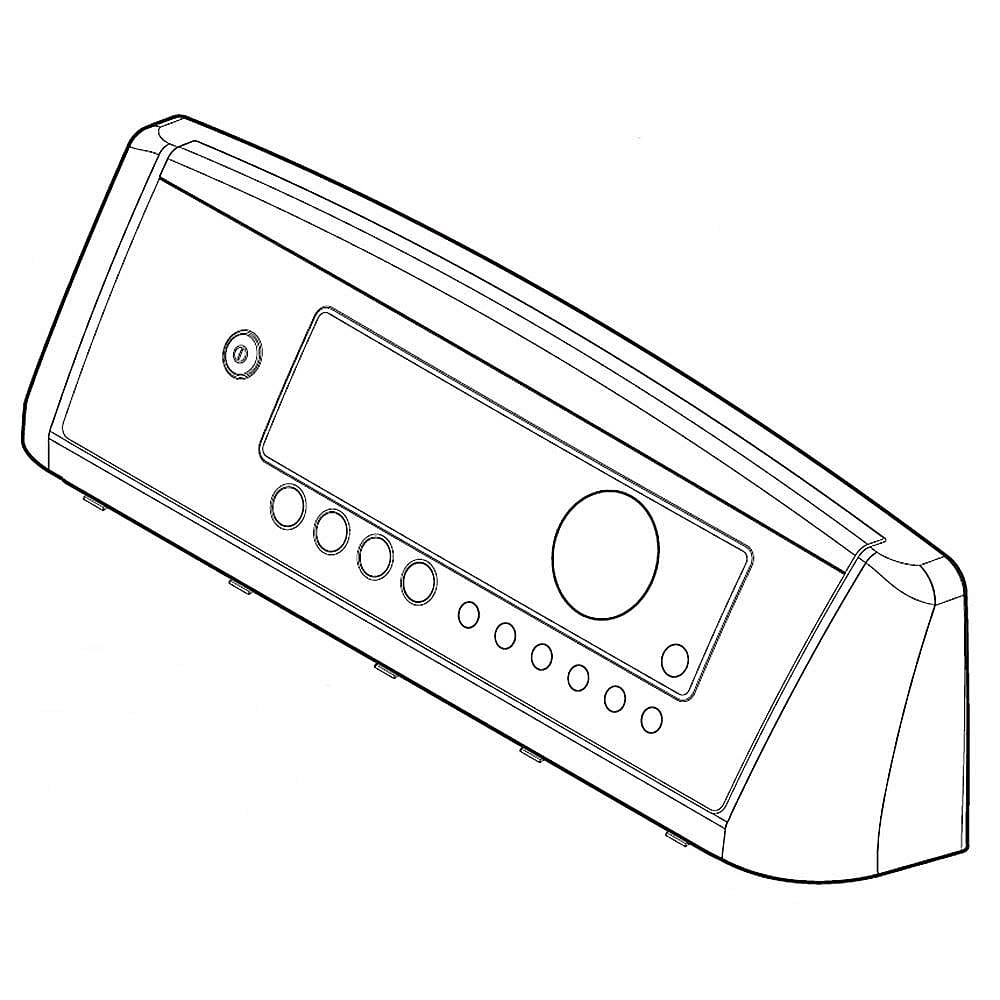 Part #agl72929701, Lg Front Panel Assembly