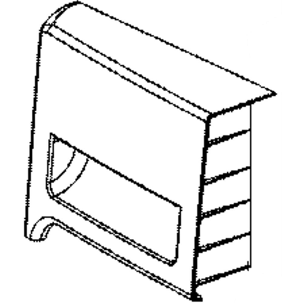 Part #agl72934108, Drawer Panel Assembly