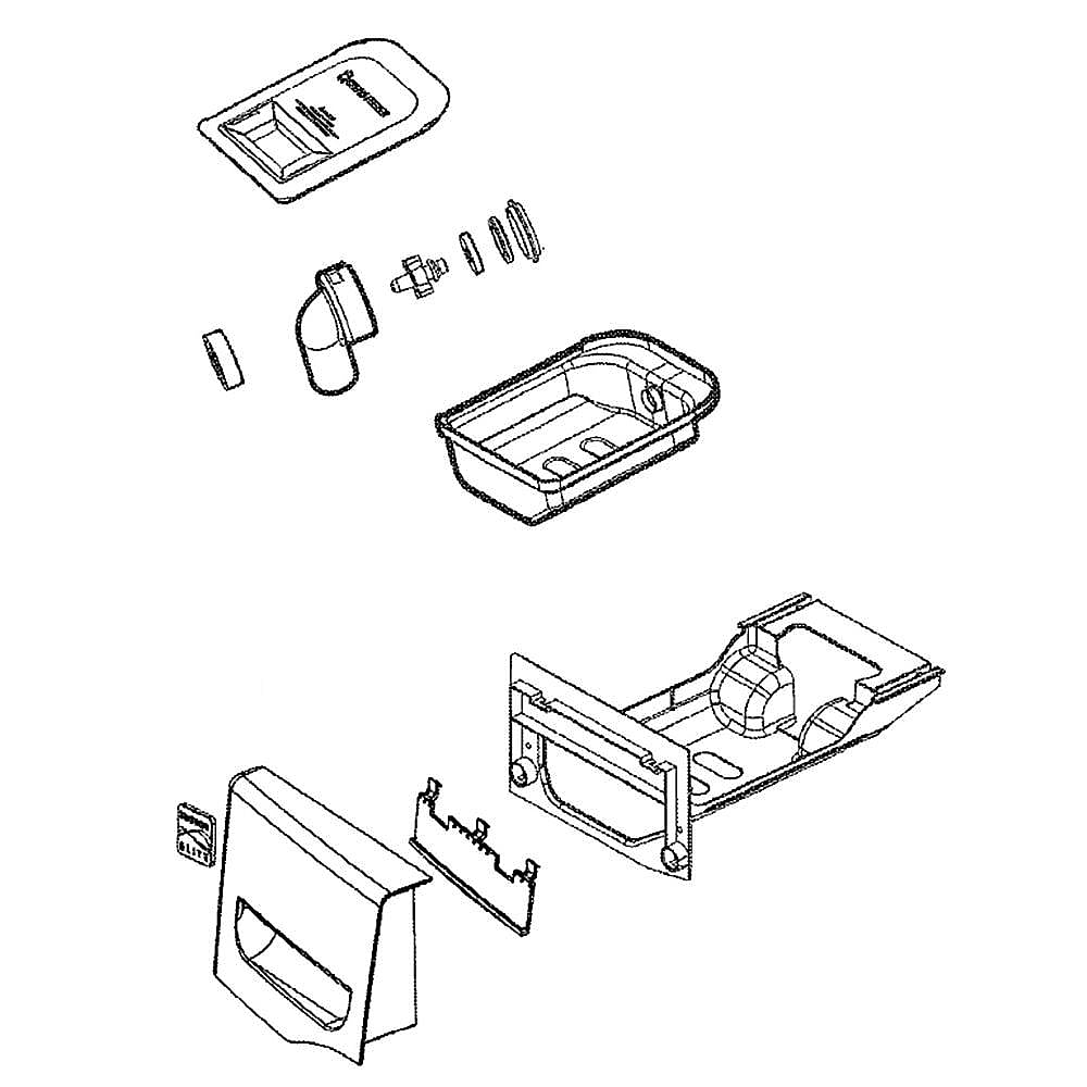 Photo of Part #agl72941906, Panel Asy, dr from Repair Parts Direct