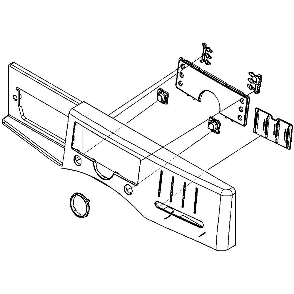 Photo of Part #agl72942105, Panel Assembly from Repair Parts Direct