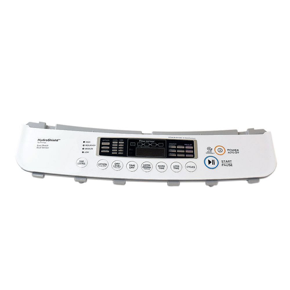 Part #agl73959703, Dryer Front Panel / 30.38 x 17.13 x 9.25
