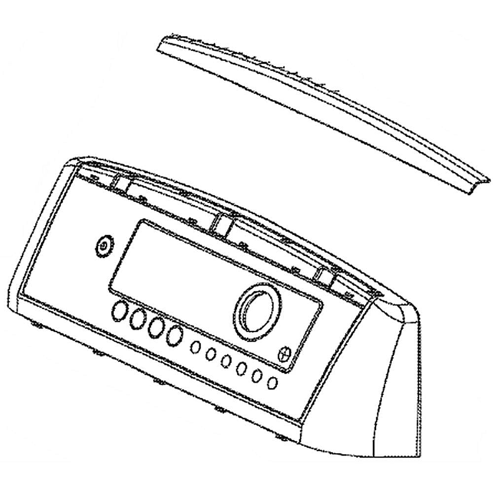 Part #agl73961905, Dryer Control Panel