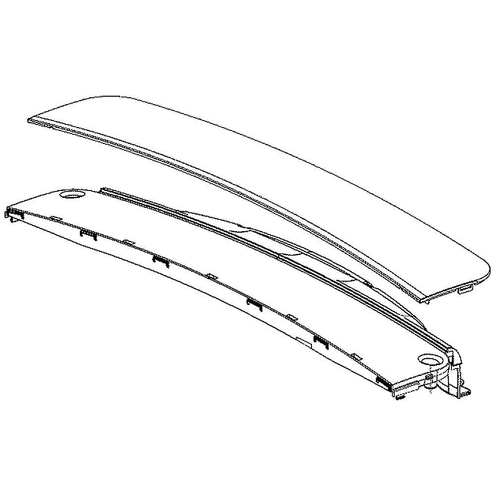 Part #agl74277106, Panel Assembly, rear