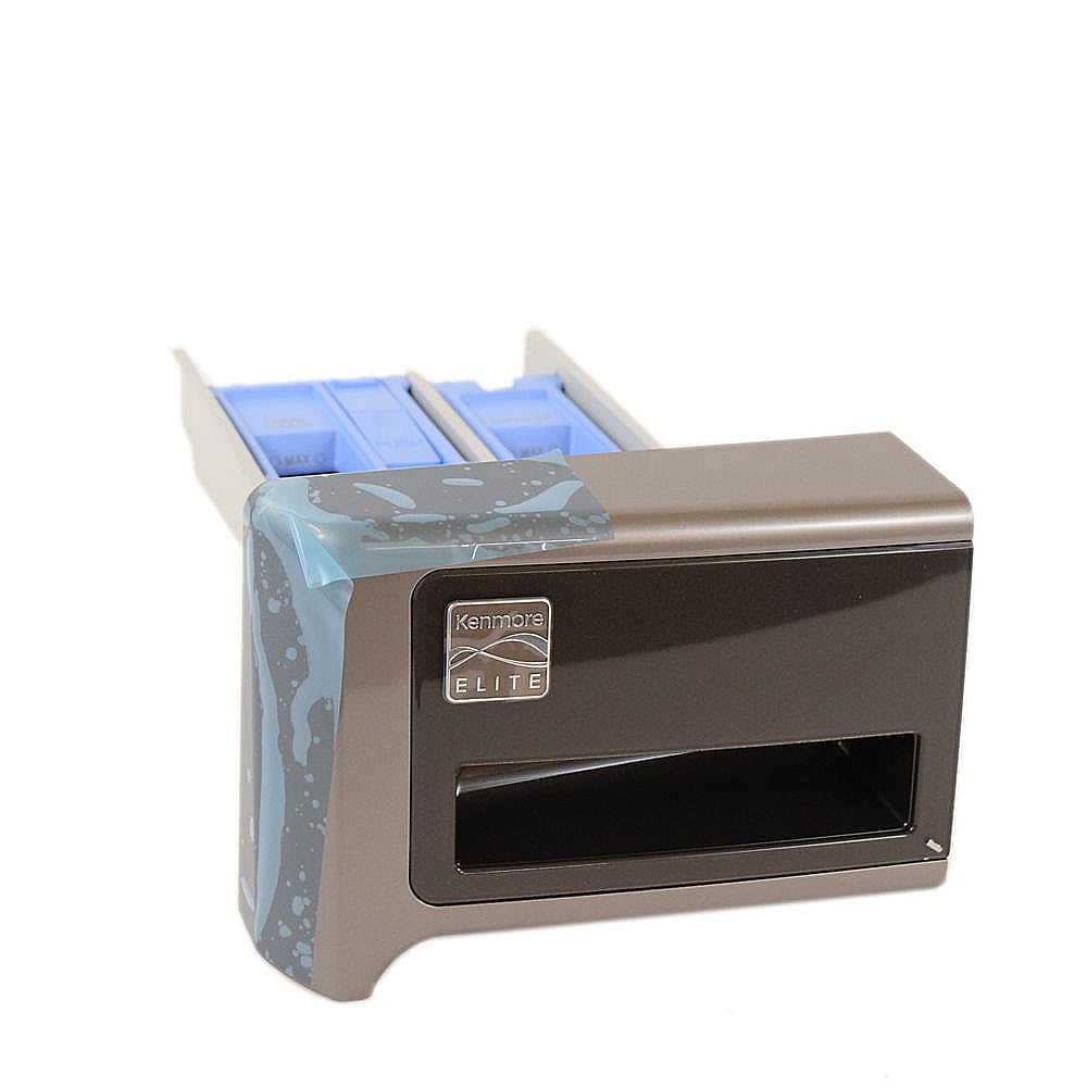 Part #agl74912811, Washer Dispenser Drawer / 17.91 x 14.36 x 9.00