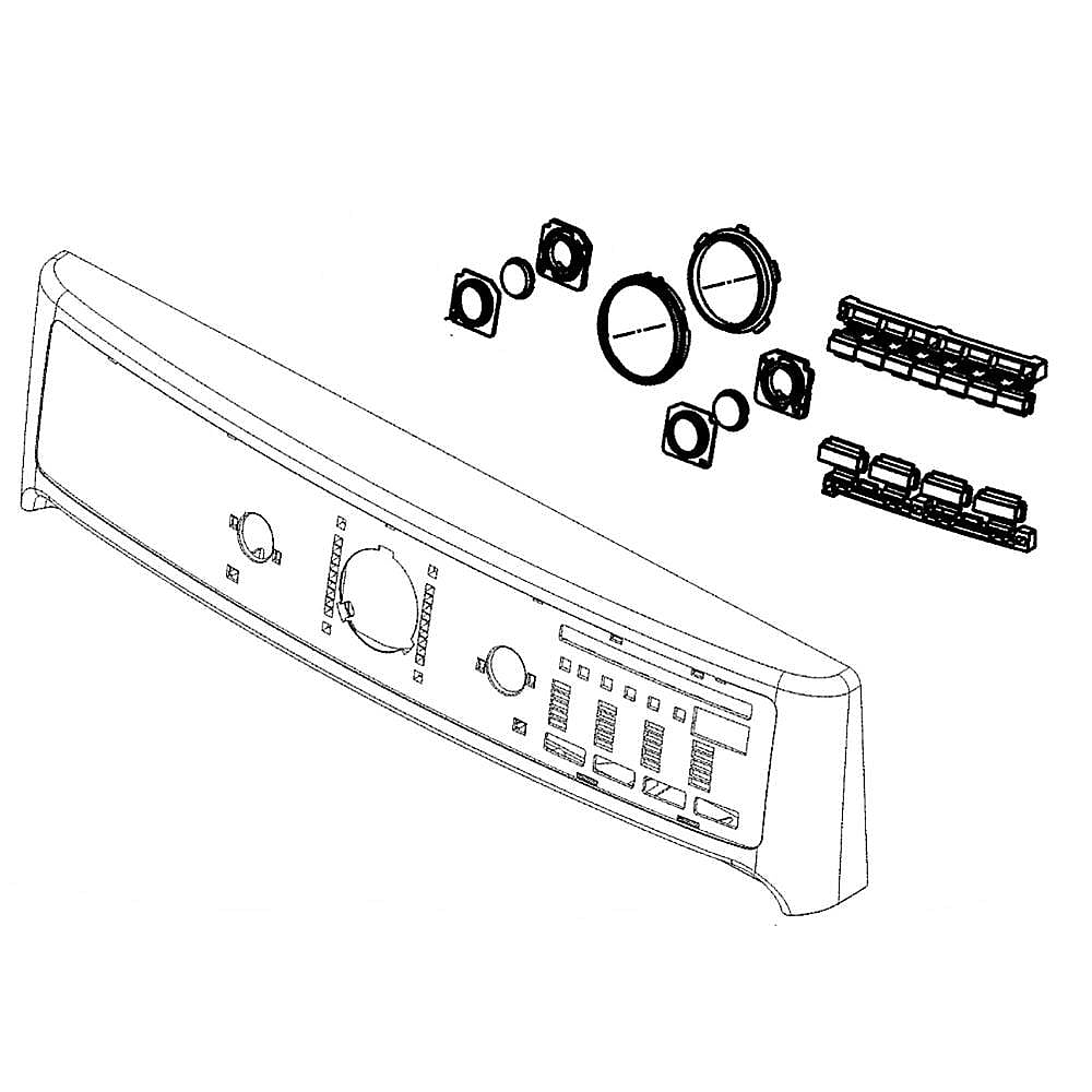 Part #agl75694704, Control Panel Assembly / 34.00 x 20.00 x 8.00