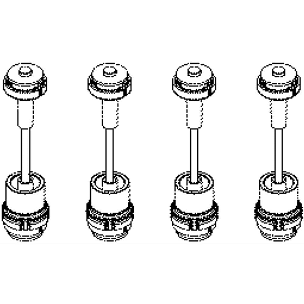 Part #agm75369501, Washer Suspension Rod Kit / 10.00 x 8.00 x 6.67