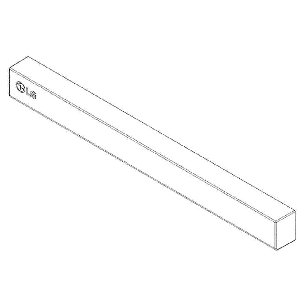 Part #agm75469920, Dishwasher Control Panel Assembly (Stainless)