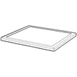 Dryer Top Panel for LG DLE5955G - Part AGU30071211