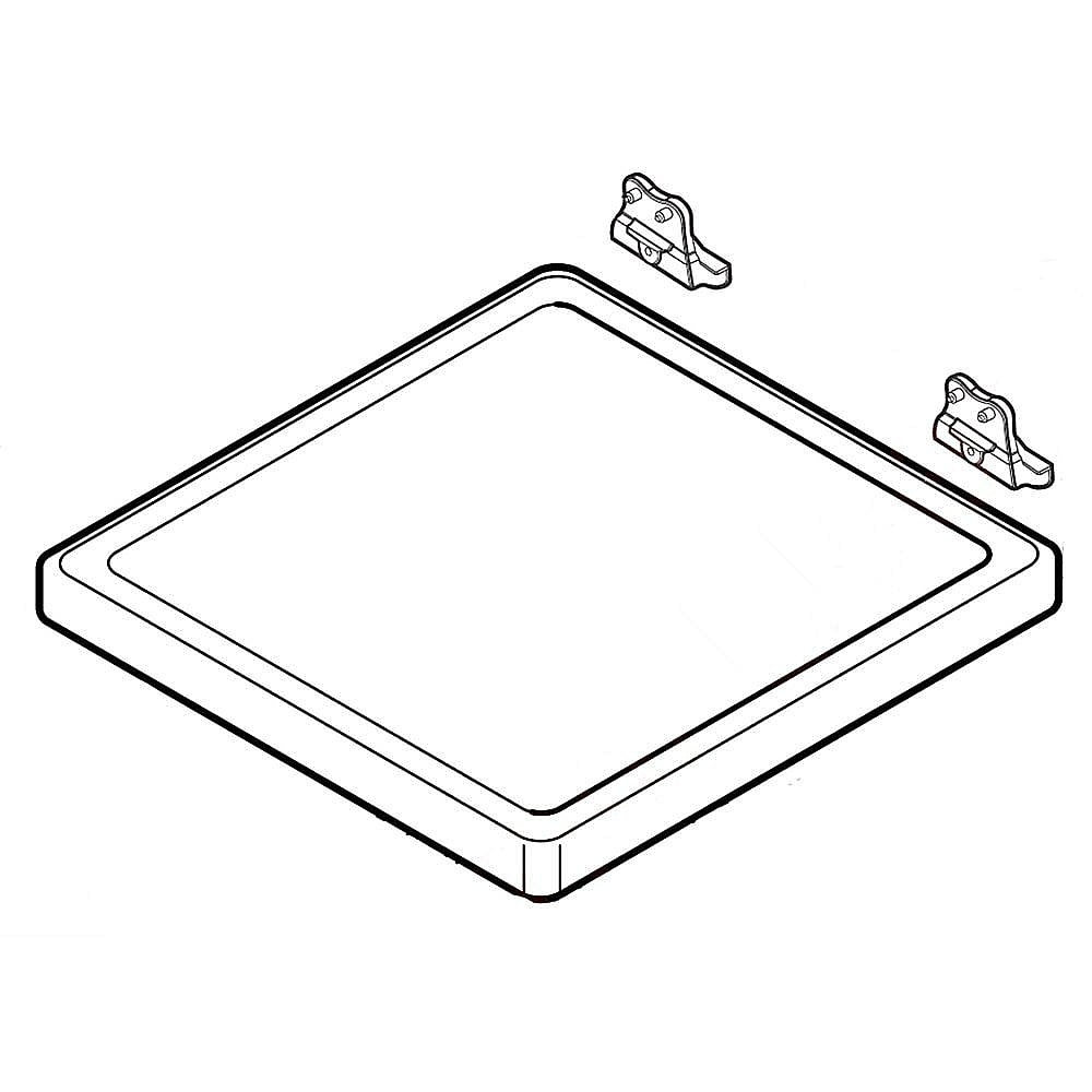 Photo of Part #agu30071252, Washer Top Panel Assembly from Repair Parts Direct