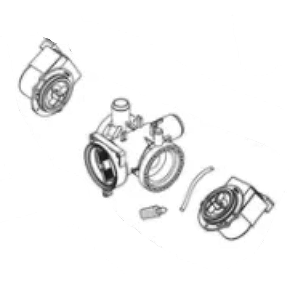 LG Part #aha75693423, Washer Drain Pump Assembly