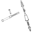 Lg Washer Suspension Rod And Spring Assembly AJK73229702