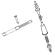 Lg Washer Suspension Rod And Spring Assembly AJK73229702