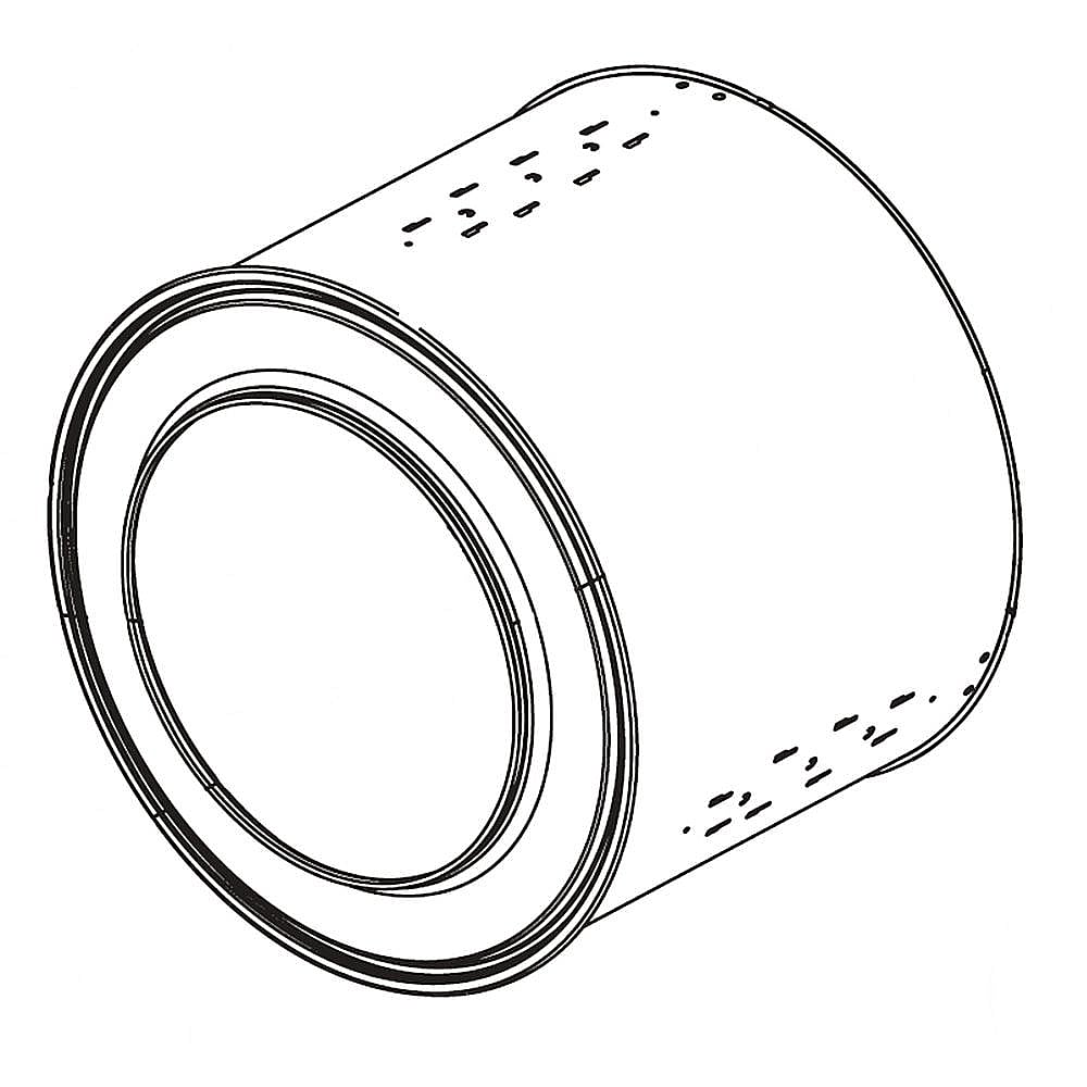Kenmore Part #ajq73674410, Washer Spin Basket | 27.50 x 27.50 x 27.25