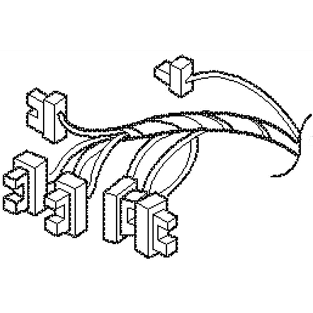 Part #ead39334731, Lg Washer Wire Harness / 17.00 x 15.00 x 3.00
