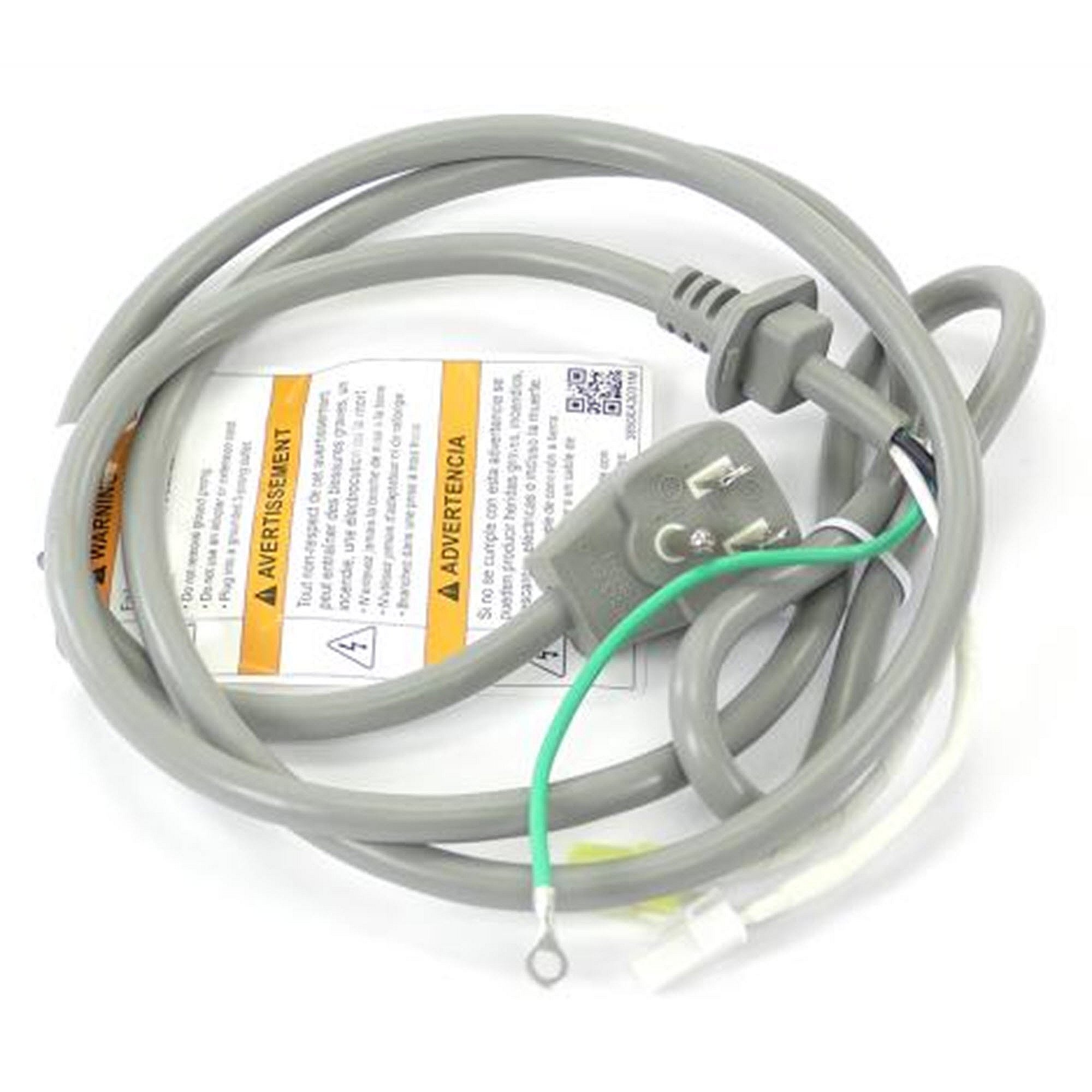 Part #ead60778452, Washer Power Cord / 12.55 x 10.55 x 4.00