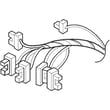 Washer Wire Harness for Kenmore 79641382410 - Part EAD62037019