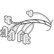 Multi Harness for LG WM3997HWA/01 - Part EAD63866405