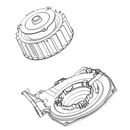 Washer/Dryer Combo Heater Fan Motor