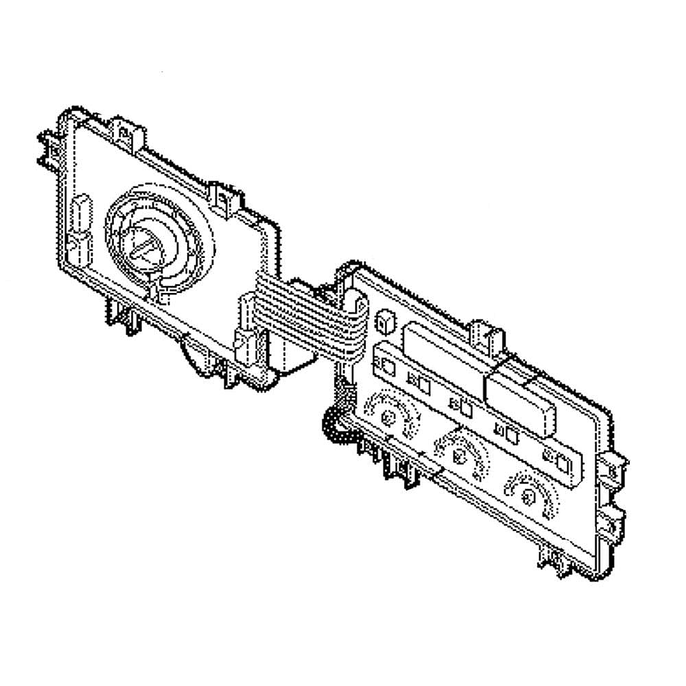 Part #ebr75092924, Kenmore Washer User Interface / 26.00 x 10.00 x 7.00