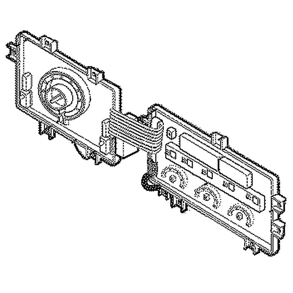 Part #ebr75092931, Kenmore Washer User Interface / 24.50 x 11.33 x 7.50