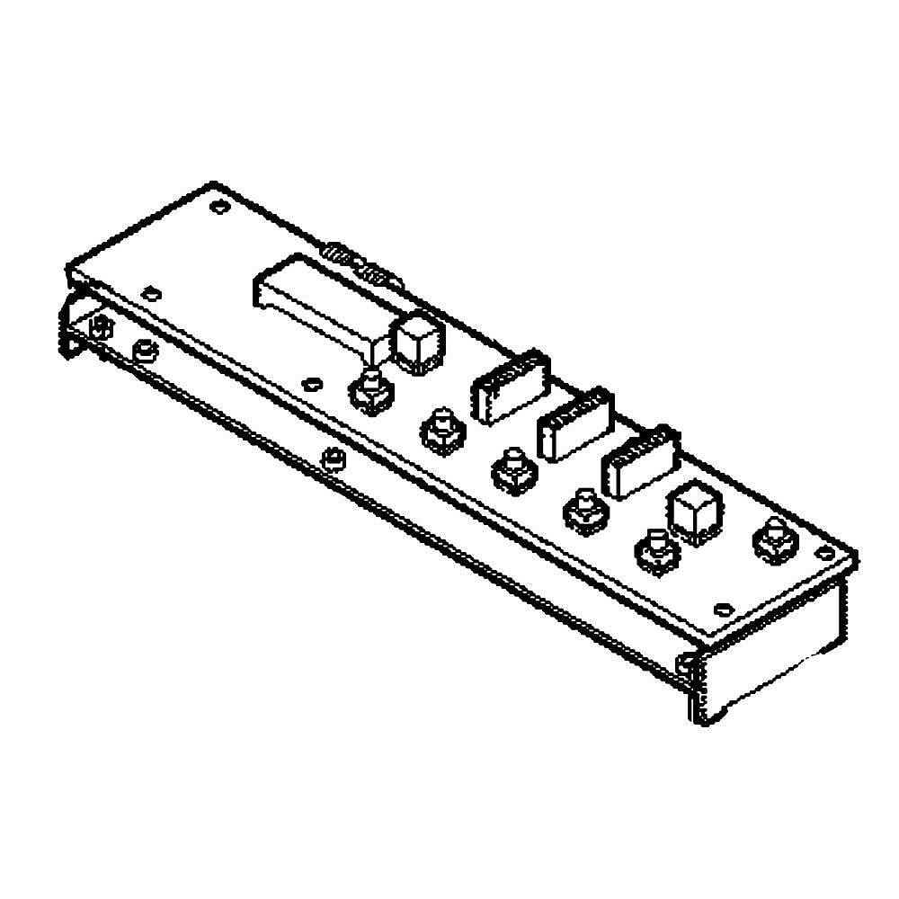 Kenmore Elite Part #ebr78309807, Washer Display Board | 17.67 x 15.50 x 8.17
