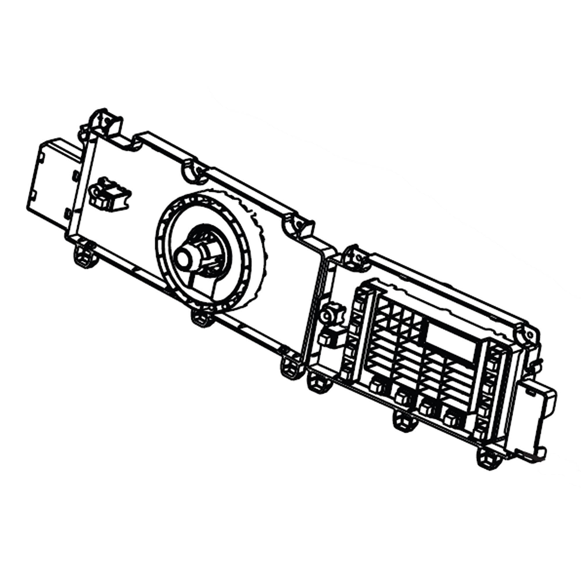 Photo of LG Part #ebr80471302, Washer User Interface | 19.00 x 7.75 x 3.00 from Repair Parts Direct