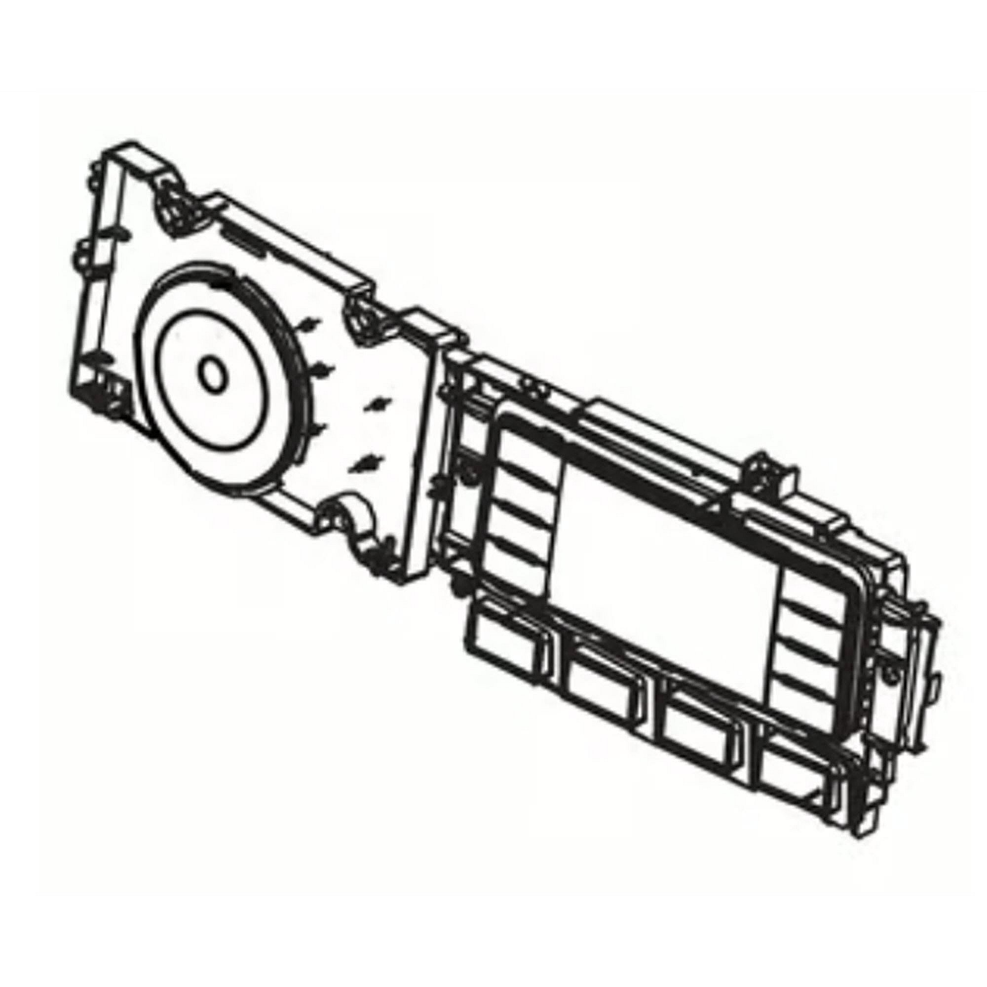 LG Part #ebr85194757, Washer User Interface | 17.55 x 7.27 x 4.82