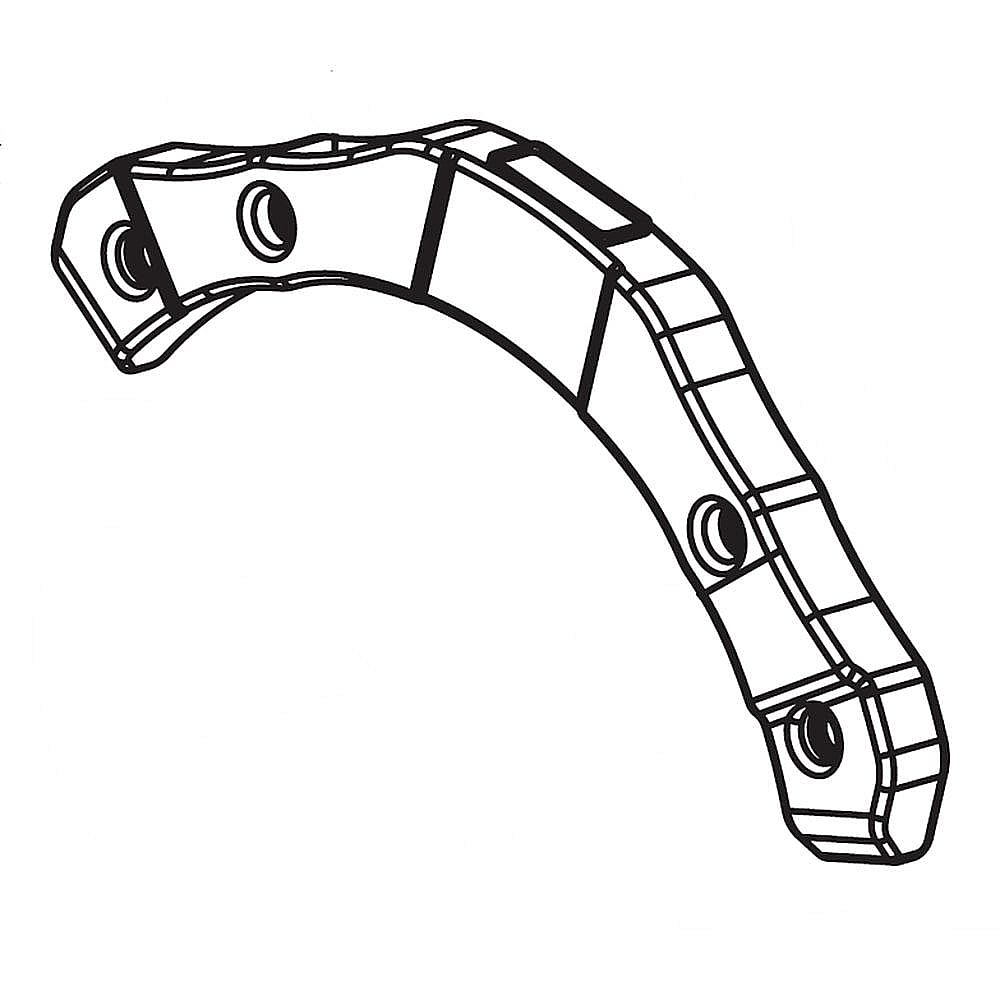 Part #mag62142901, Washer Counterweight, Upper / 26.63 x 18.25 x 8.25