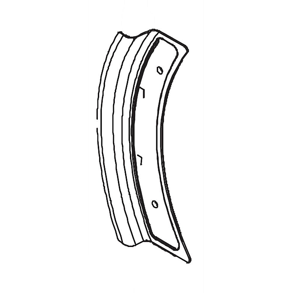 Part #maz67172001, Washer Door Hinge Support Bracket / 19.10 x 13.75 x 8.00