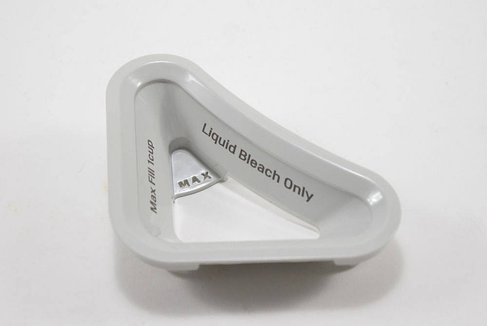 Part #mbl62061403, Washer Bleach Dispenser Bezel / 5.35 x 3.20 x 1.45