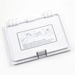 Washer Drain Pump Filter Access Cover for LG WM3050CW - Part MBL62818307