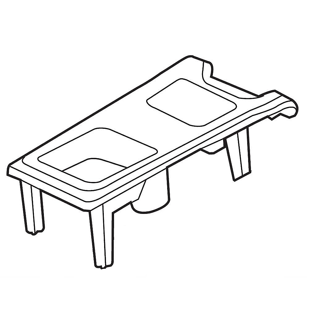 Part #mbl65460502, Washer Dispenser Drawer Fabric Softener Insert